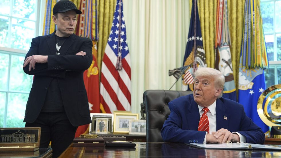 trump - musk